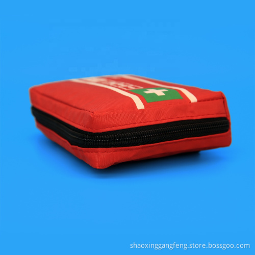 2022 Hot sale custom red color home use traveling outdoor medical fist aid kit bag